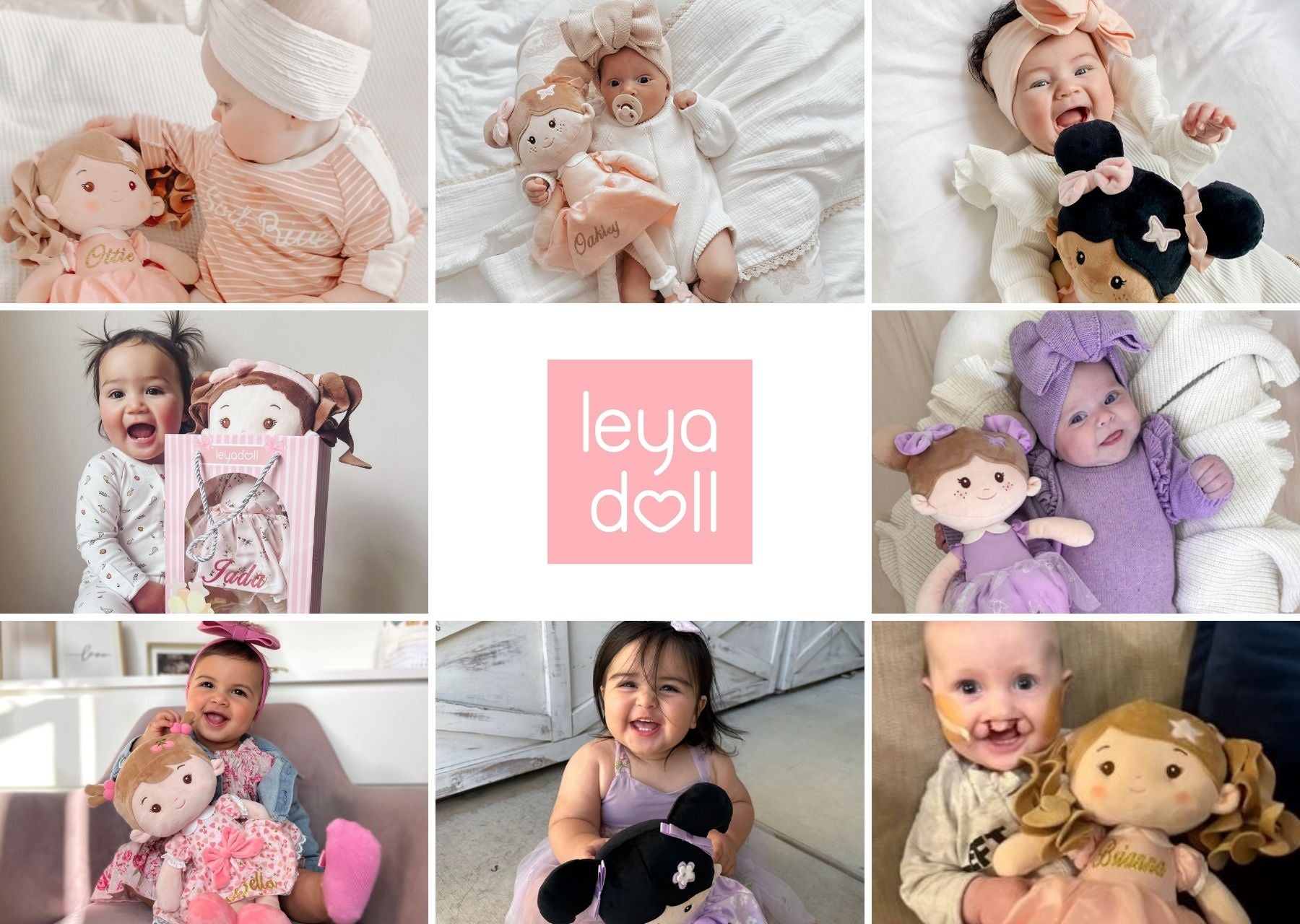 Personalized Soft Leya Doll for Kids
